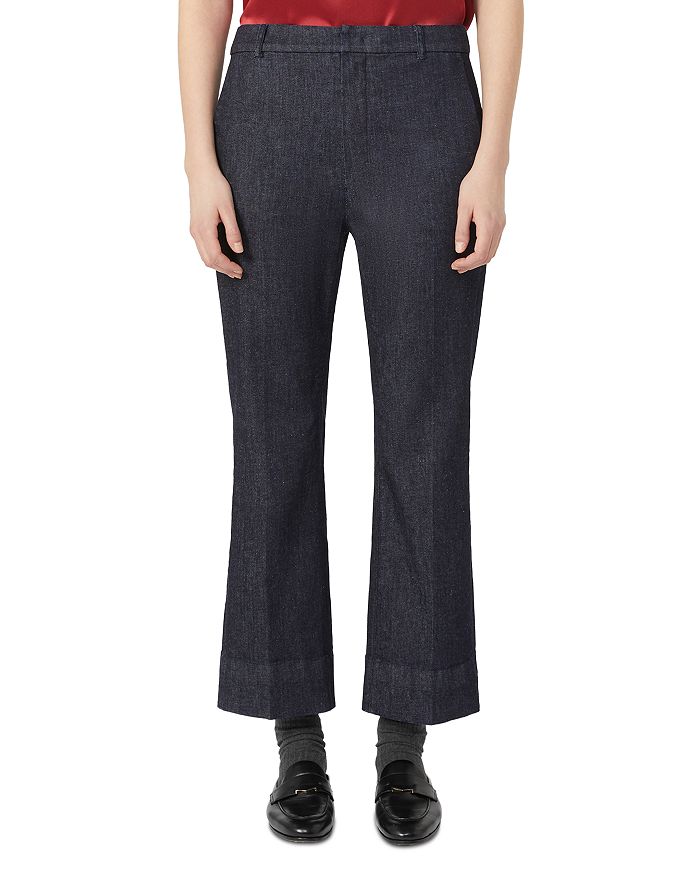 

Джинсовые брюки-клеш Max Mara, синий