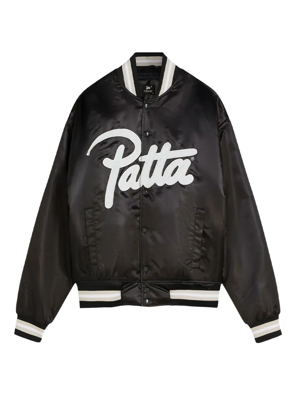 

Бомбер с логотипом Patta, черный