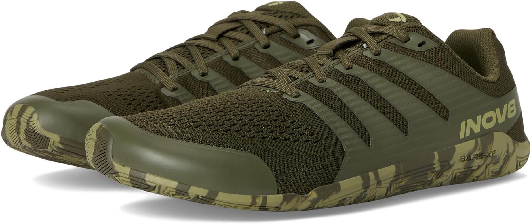 

Кроссовки INOV8 Bare-XF, цвет Dark Green/Dark Grey