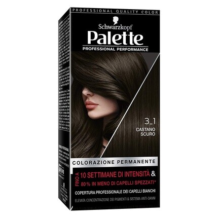 

Палитра Professional Performance 3_1 Темно-коричневый цвет волос, Schwarzkopf