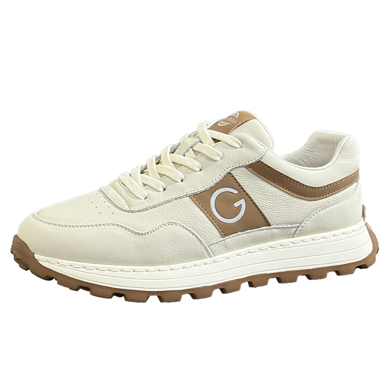 

Aquarius Мужские низкие кеды бело-абрикосовые, цвет White Apricot