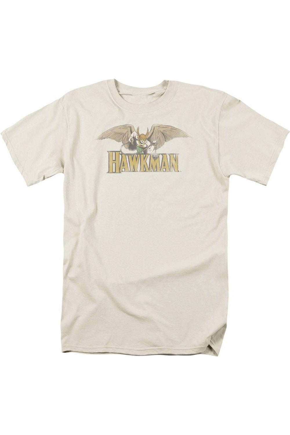 

Футболка с коротким рукавом для взрослых DC Comics Hawkman Gildan, цвет sand