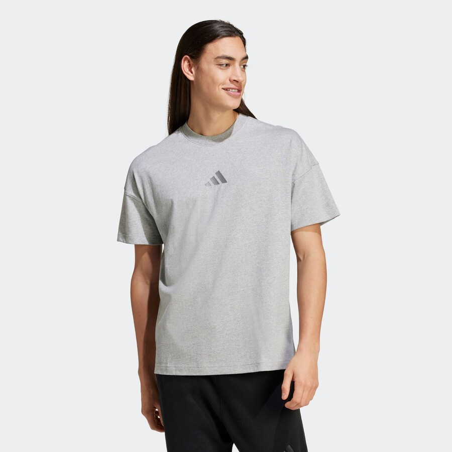 Футболка Performance ADIDAS SPORTSWEAR ALL SZN, пятнистый серый — фото 2