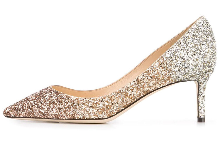 Туфли Jimmy Choo Romy High Heels Women's Rose Gold