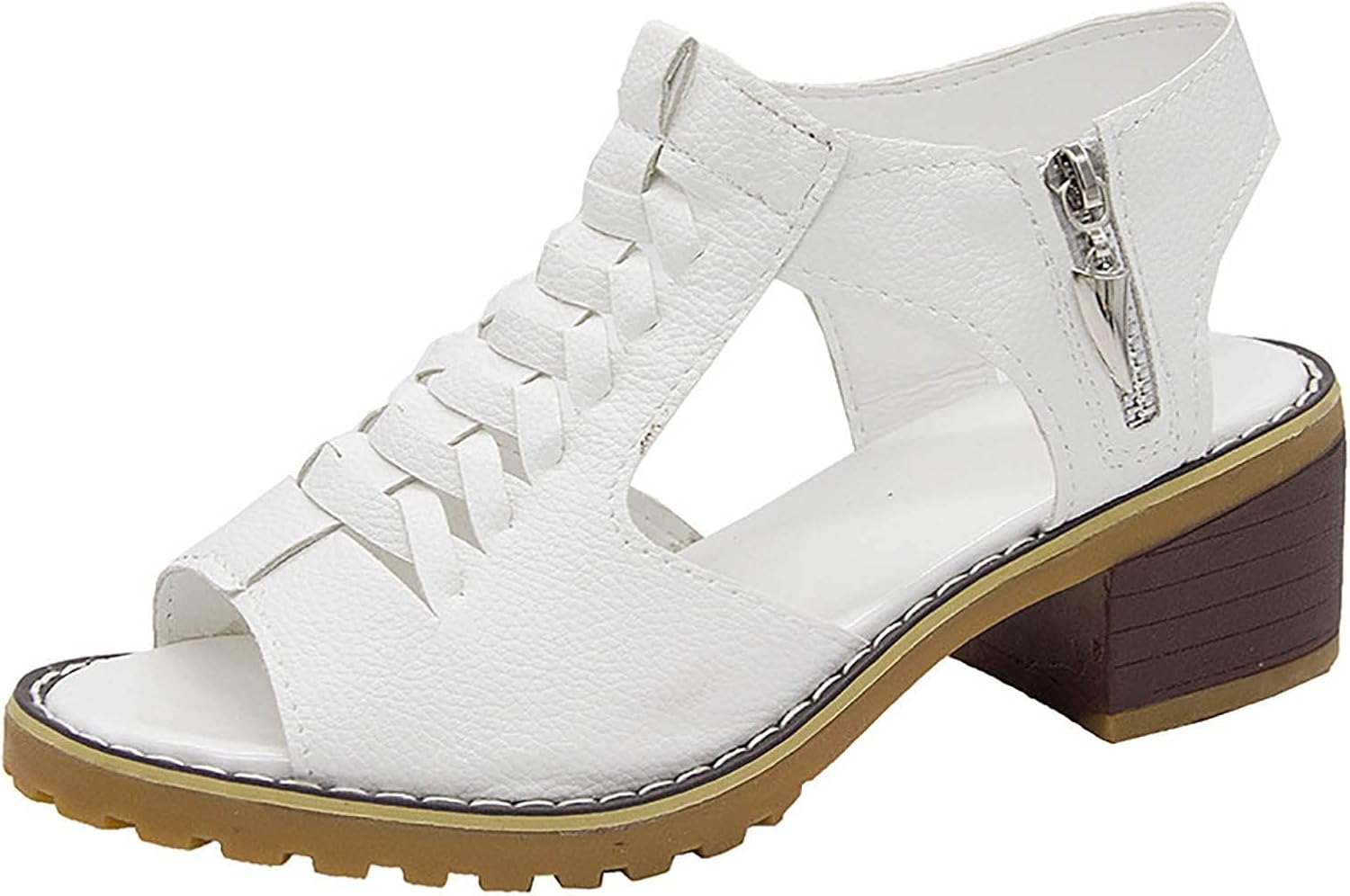 

Женские сандалии на танкетке ZWRXW, открытый носок, удобные ортопедические сандалии с пряжкой на щиколотке, эспадрильи на платформе, повседневная обувь, белый