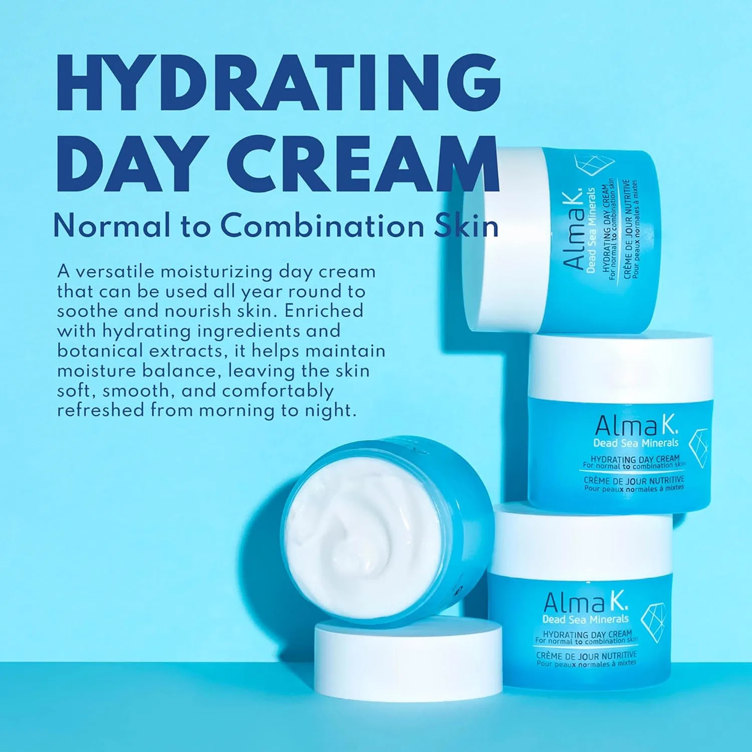 Крем для лица Alma K — Дневной Hydrating Day Cream для нормальной и комбинированной кожи, 50 мл — фото 2