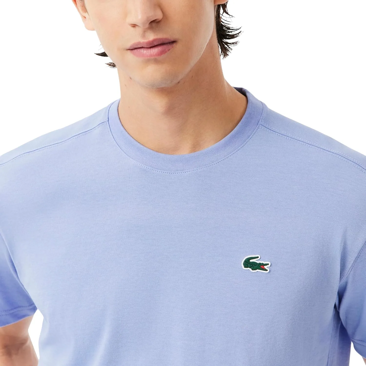 Мужская спортивная футболка Lacoste Sport Ultra Dry Cotton, Delphinium — фото 3