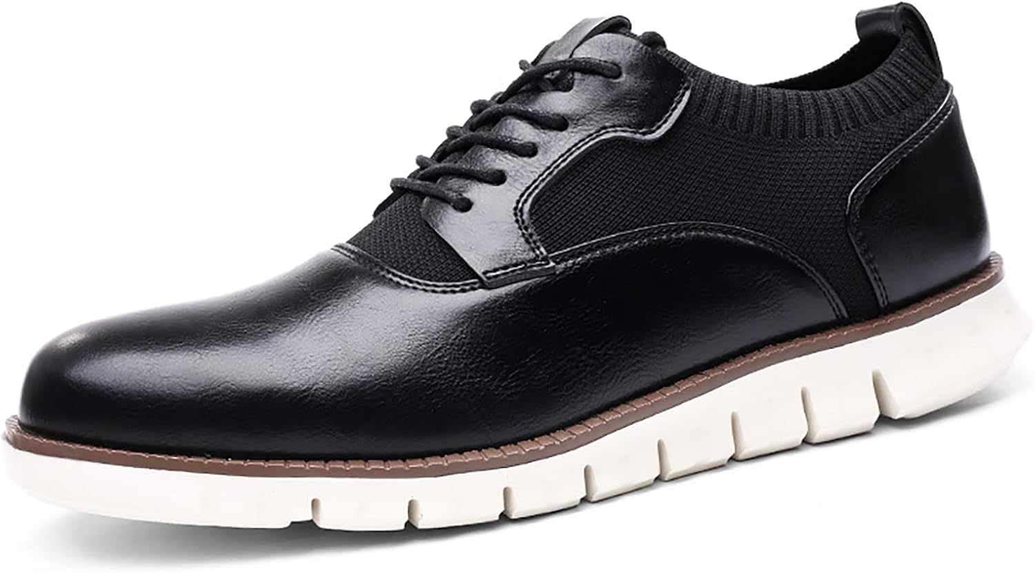 

Мужские повседневные туфли-оксфорды, дышащие, модные кроссовки, легкие и удобные ходовые обувь Canopycasa, черный