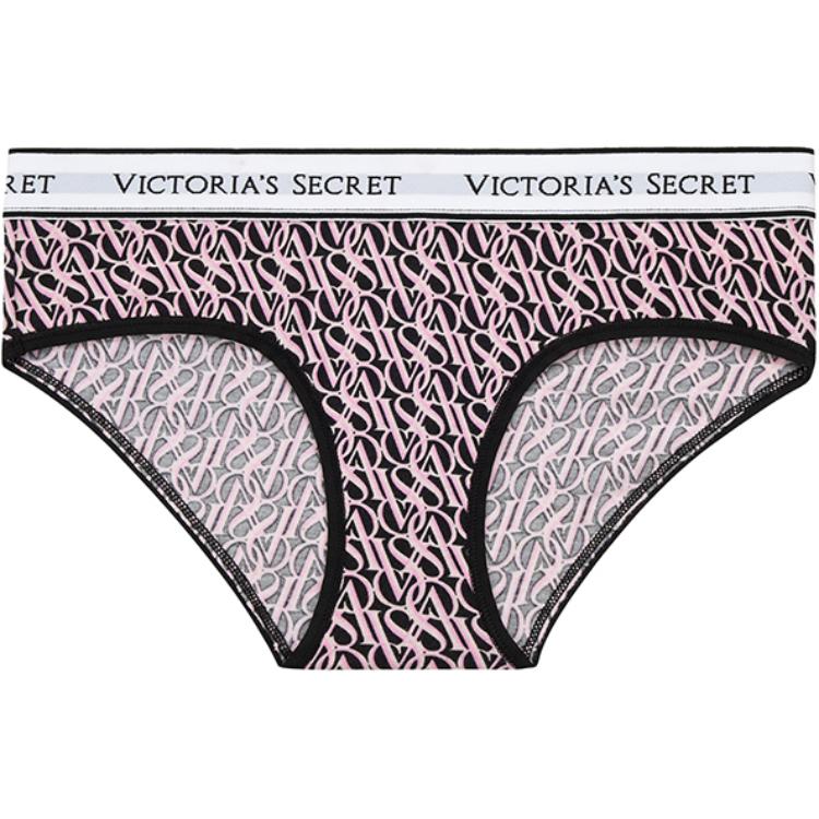 Victoria's Secret Женские трусы 1 упаковка розовый черный