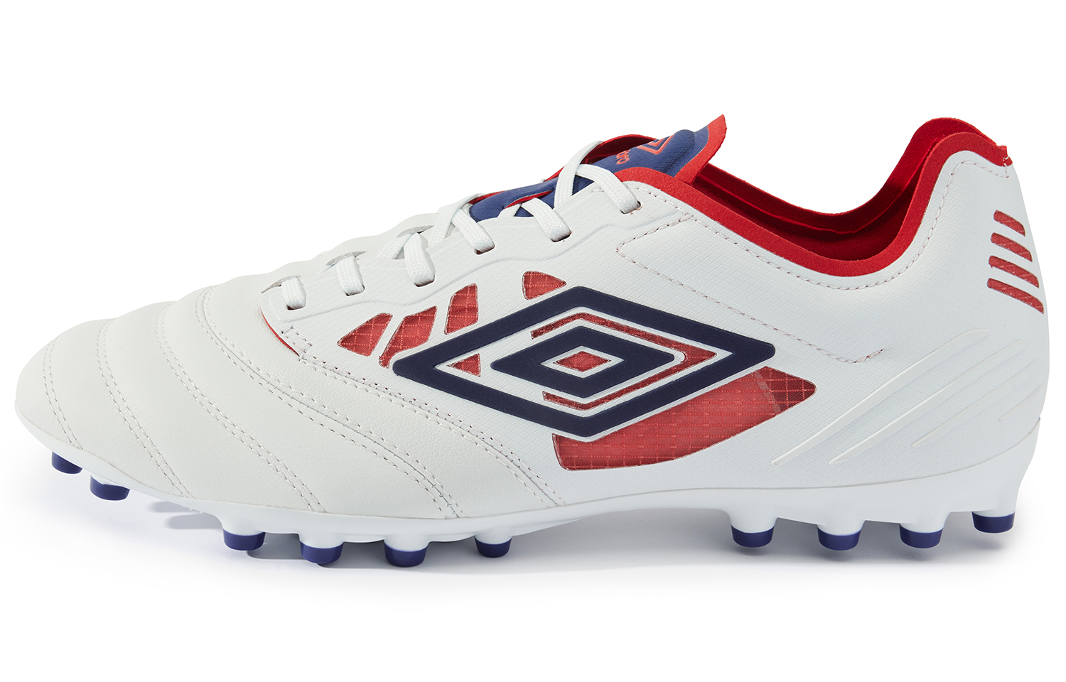 

Umbro Футбольные бутсы AG Rubber Short Studs Anti-Slip, мужские, белые, красные, синие