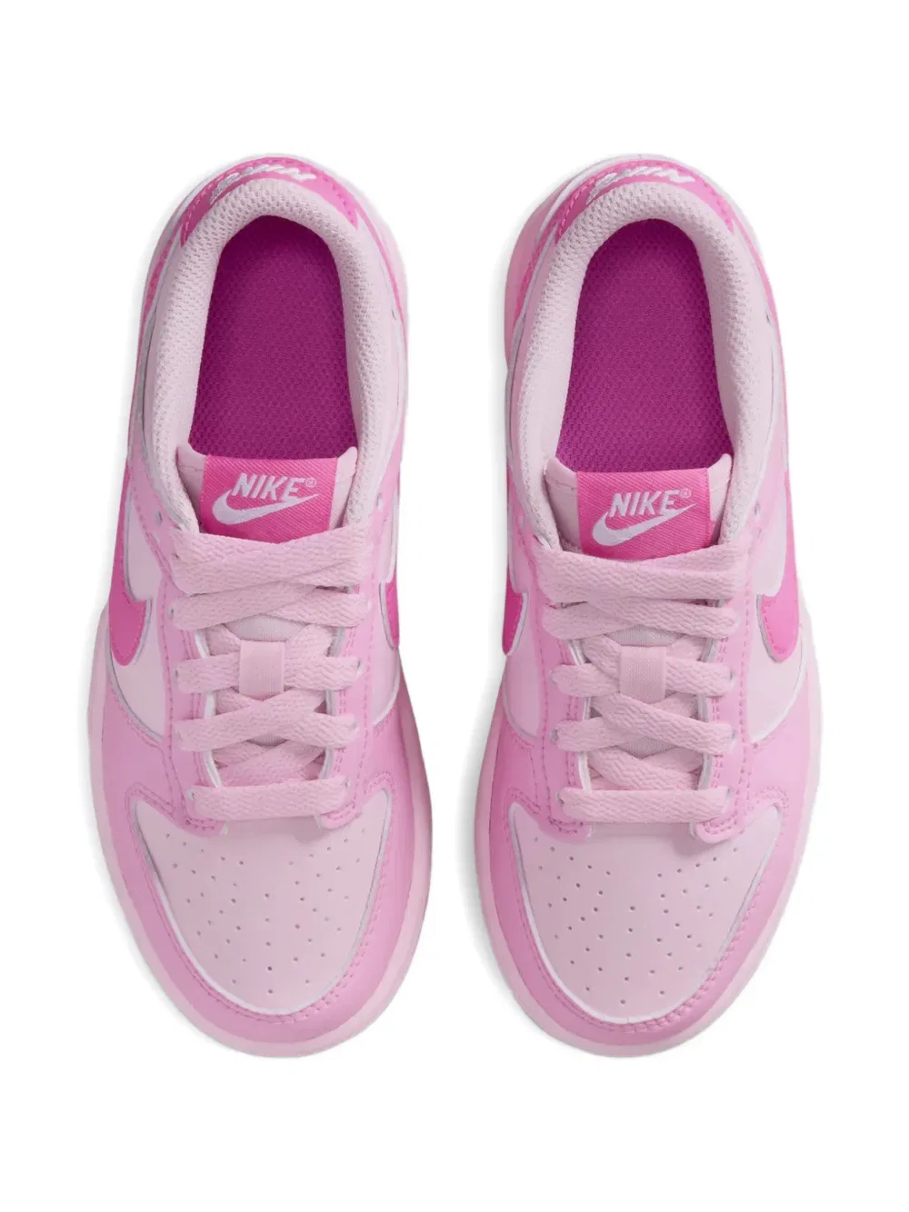 Низкие кроссовки Dunk Nike Kids, розовый — фото 2
