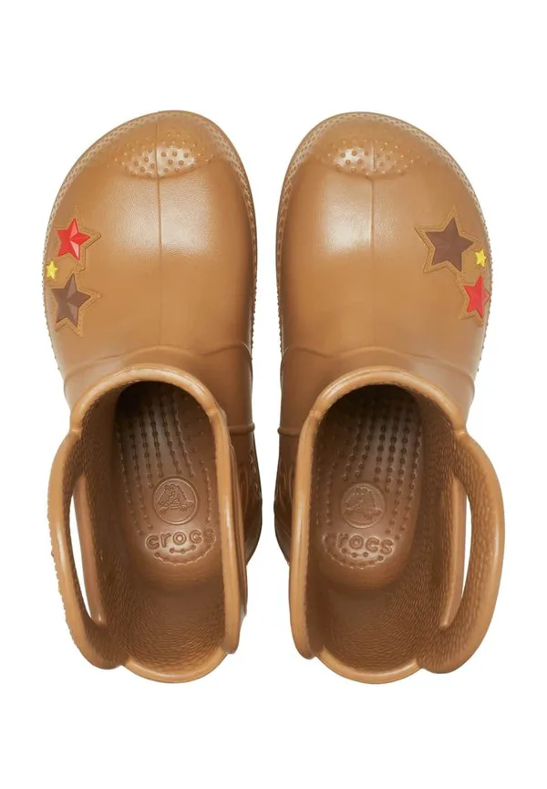 Справьтесь с этим, ковбойские резиновые сапоги. Crocs, Umber — фото 3