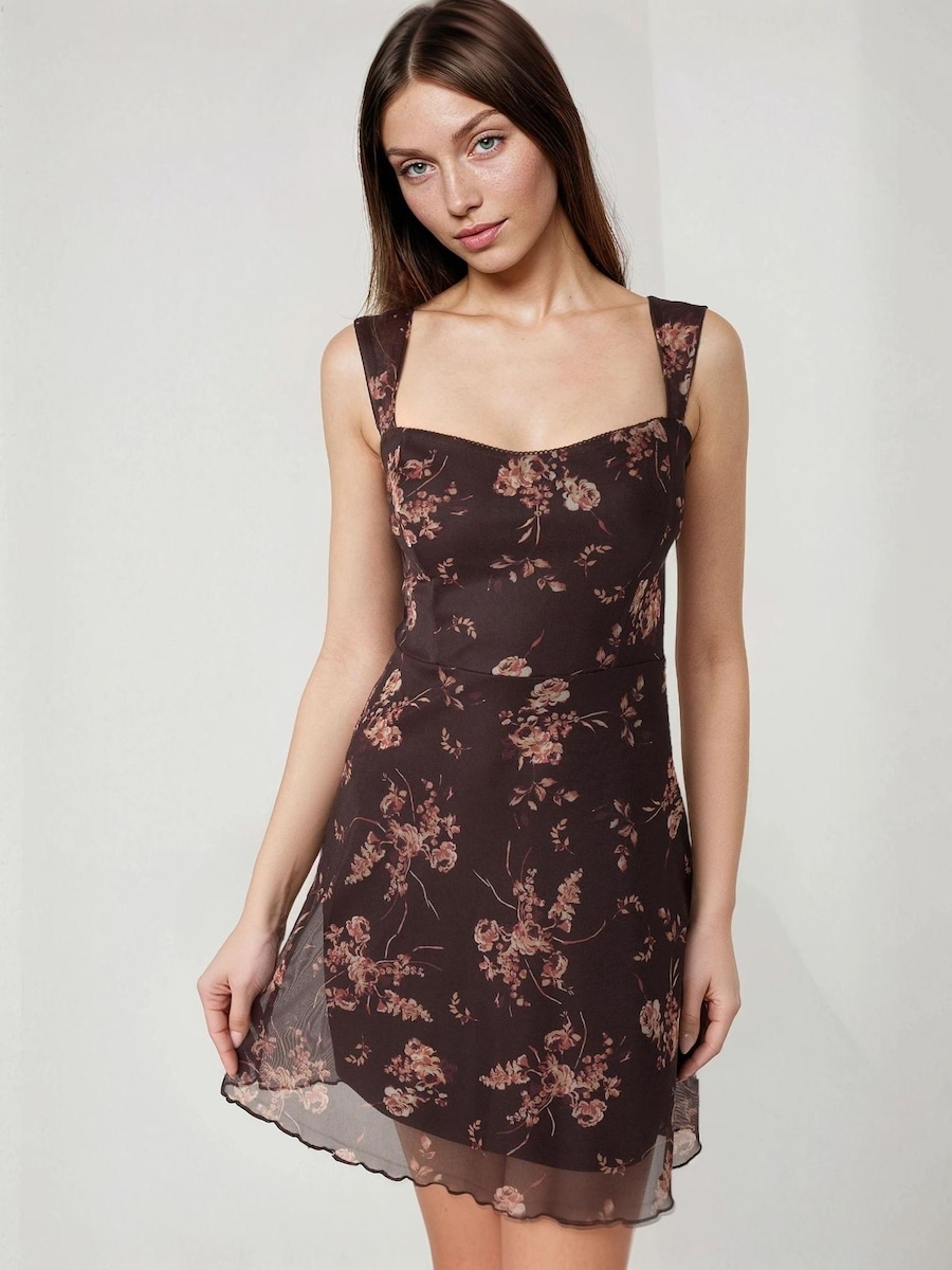 

Платье Hiccup, коричневый/каштановый/светло-коричневый