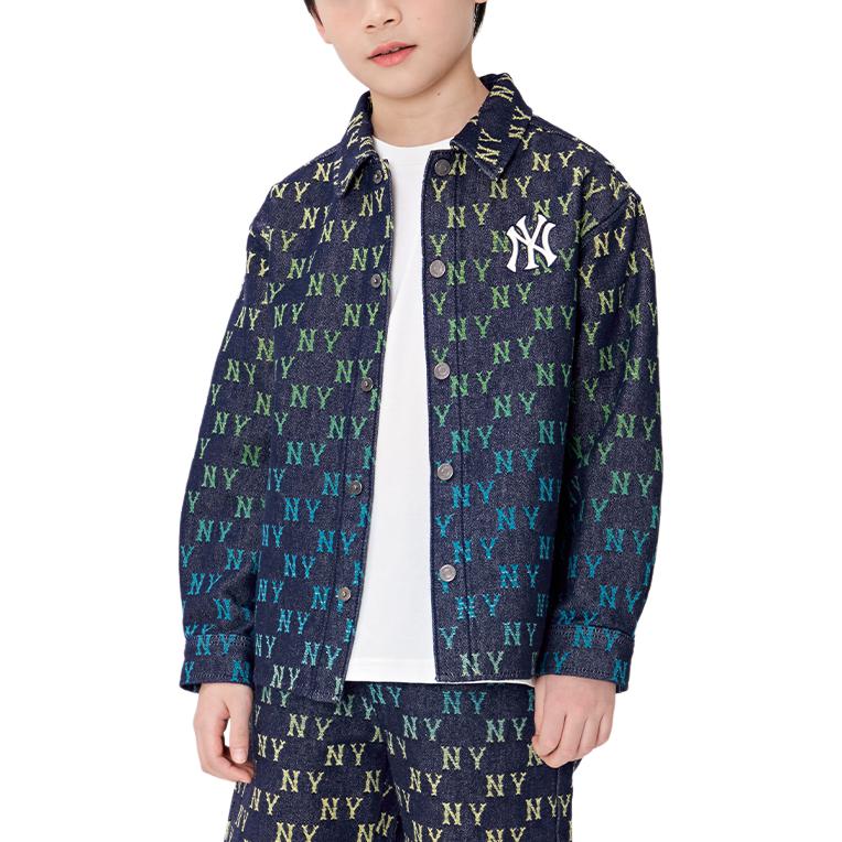 MLB KIDS Рубашка New York Yankees Standard Navy Blue для детей 3-7 лет — фото 4