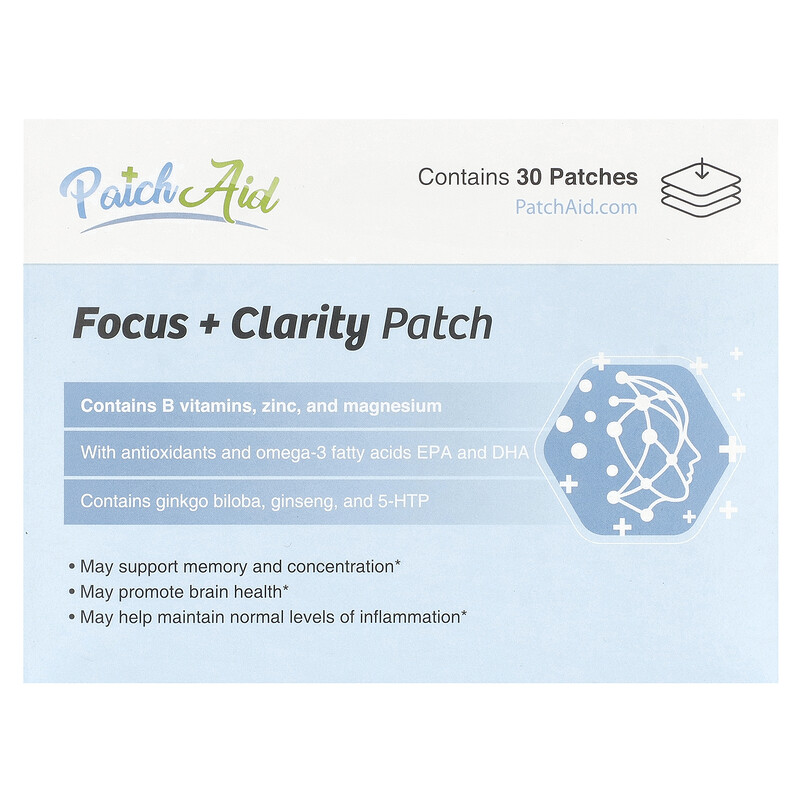 

PatchAid, Патчи для фокусировки и четкости, 30 патчей