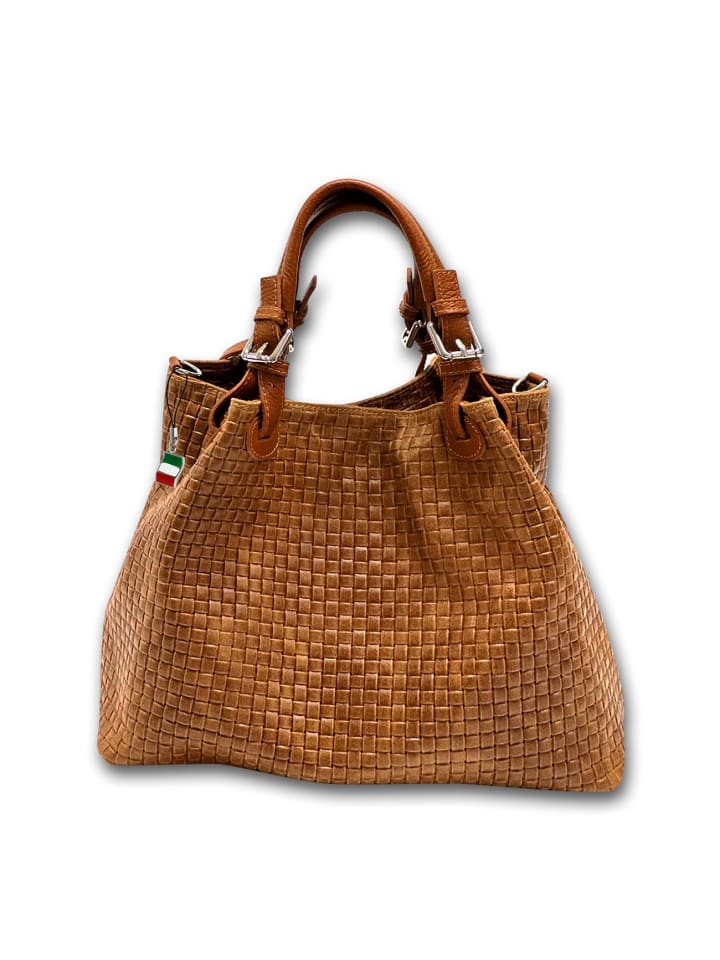 

Кожаная сумка через плечо, сумка Florence, коричневого цвета, примерно 31 см Florence