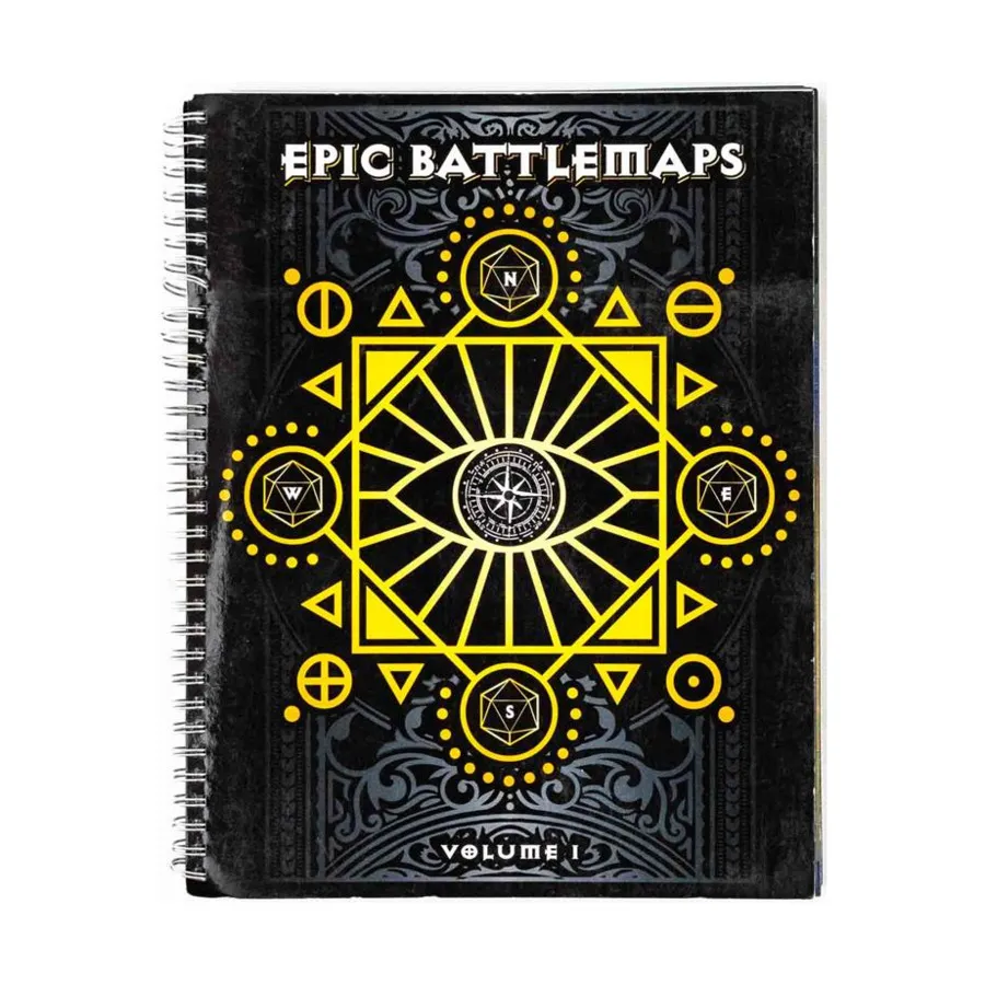 

Epic Battlemaps Vol. 1, Role Playing Games (Geekstable), твердый переплет