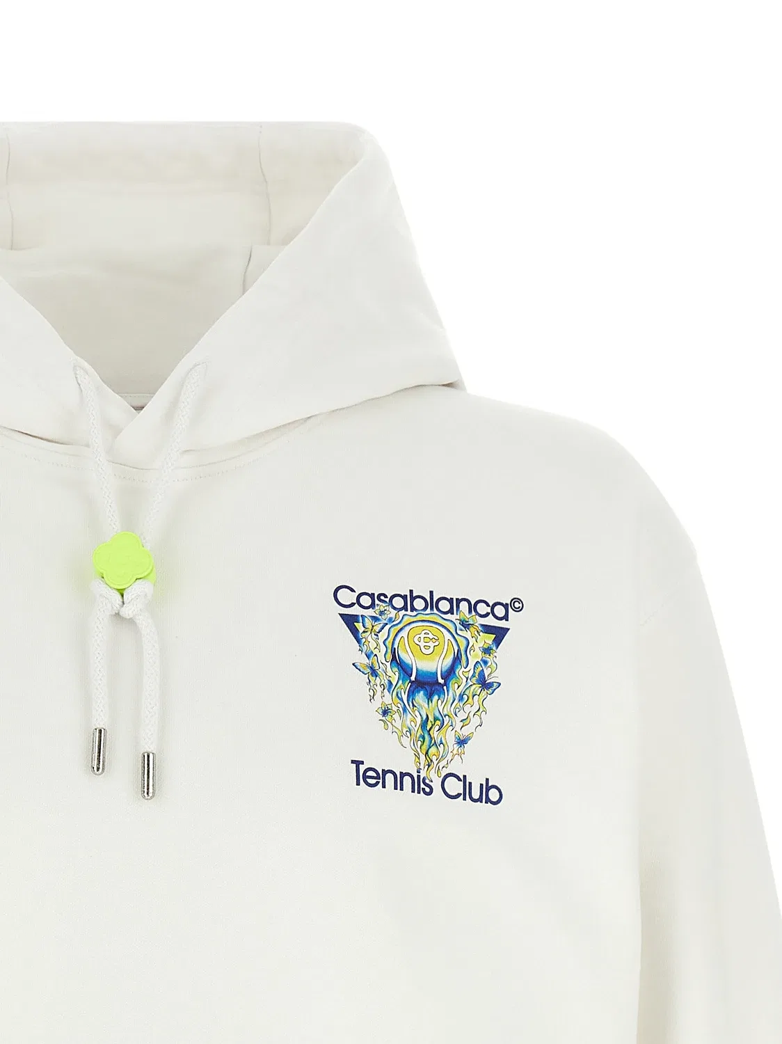 Толстовка «Tennis Club Icon» CASABLANCA, белый — фото 3