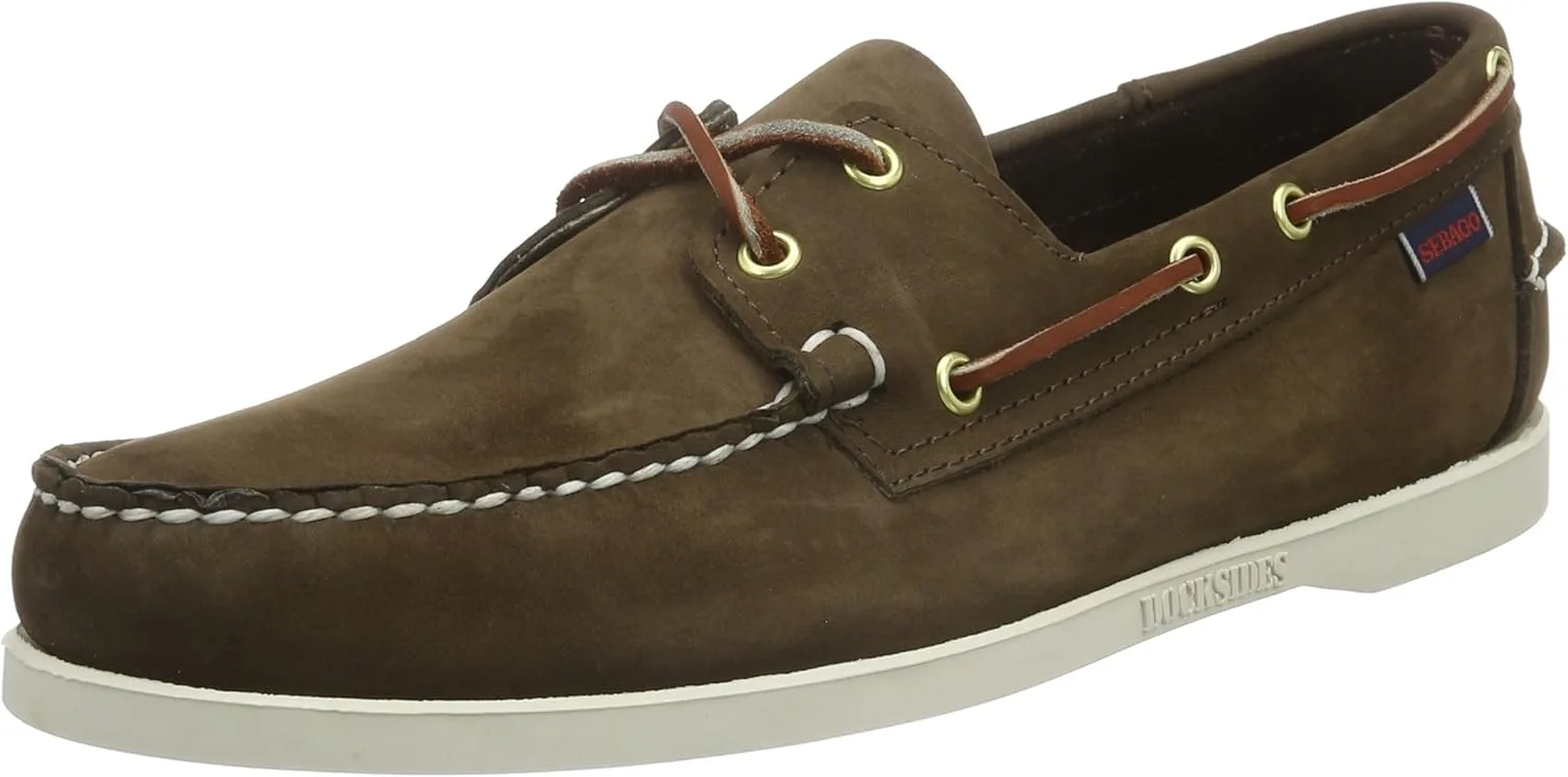 Высококачественные мужские ботинки Sebago Docksides Portland, коричневый