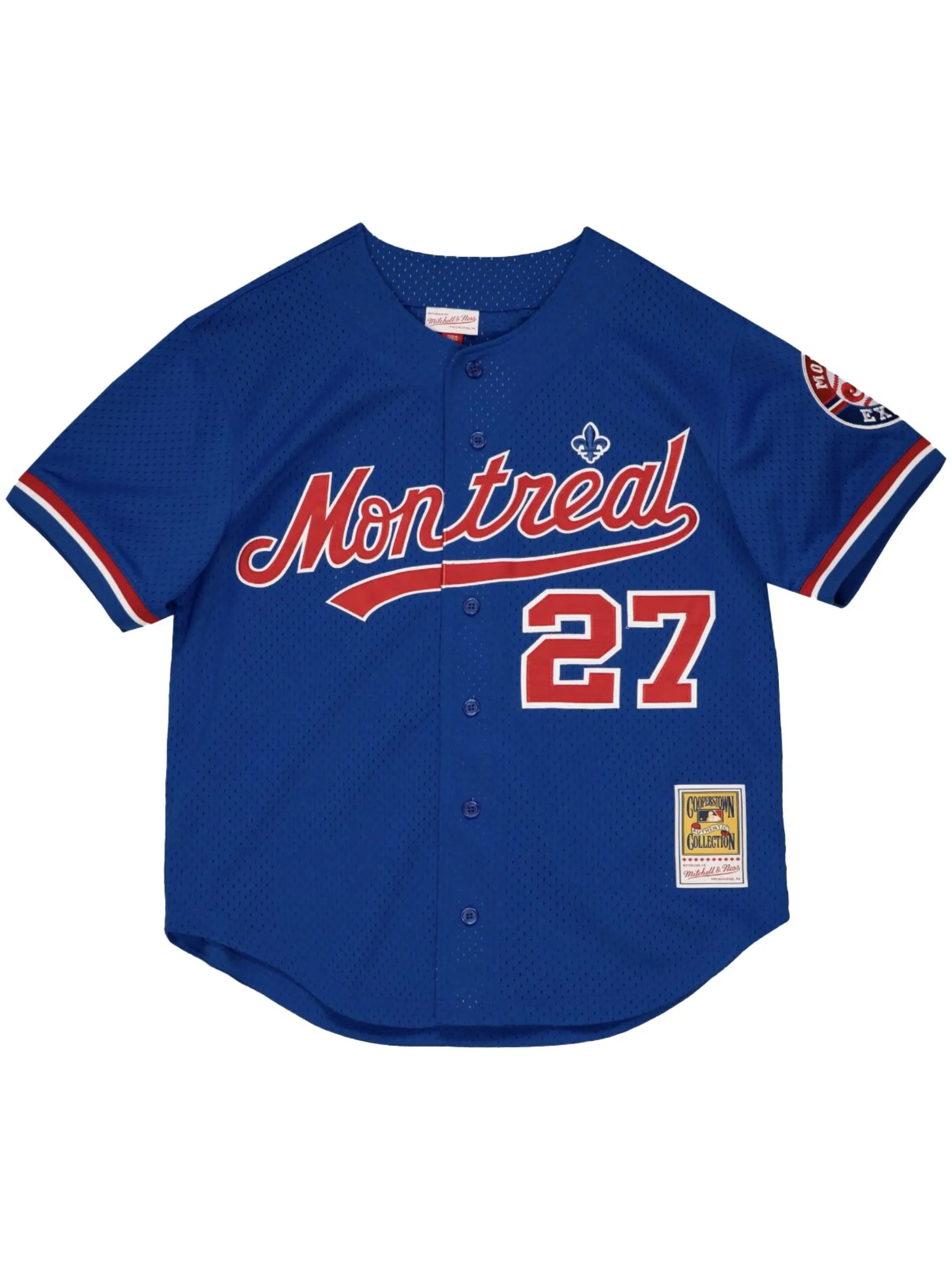 

Футболка MLB Montreal Expos 1997 Vladimir Guerrero Authentic BP BF Mitchell & Ness, синий