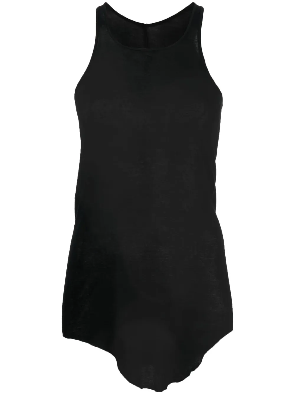 

Топ с круглым вырезом Rick Owens, черный