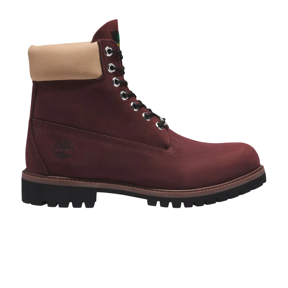 

Ботинки Timberland Premium Burgundy, красный