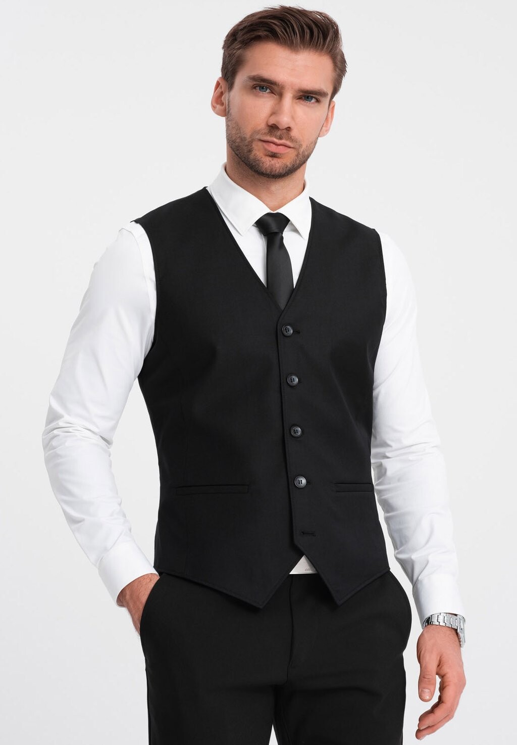 

Жилет костюмный Ombre, цвет black