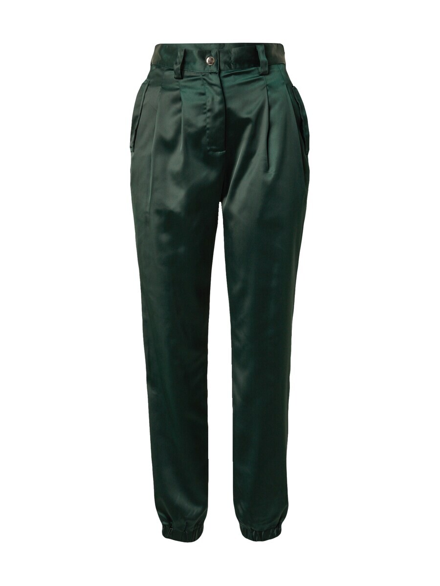 

Брюки со складками спереди Guido Maria Kretschmer Women Tapered Pleat-Front Pants Nina, темно-зеленый