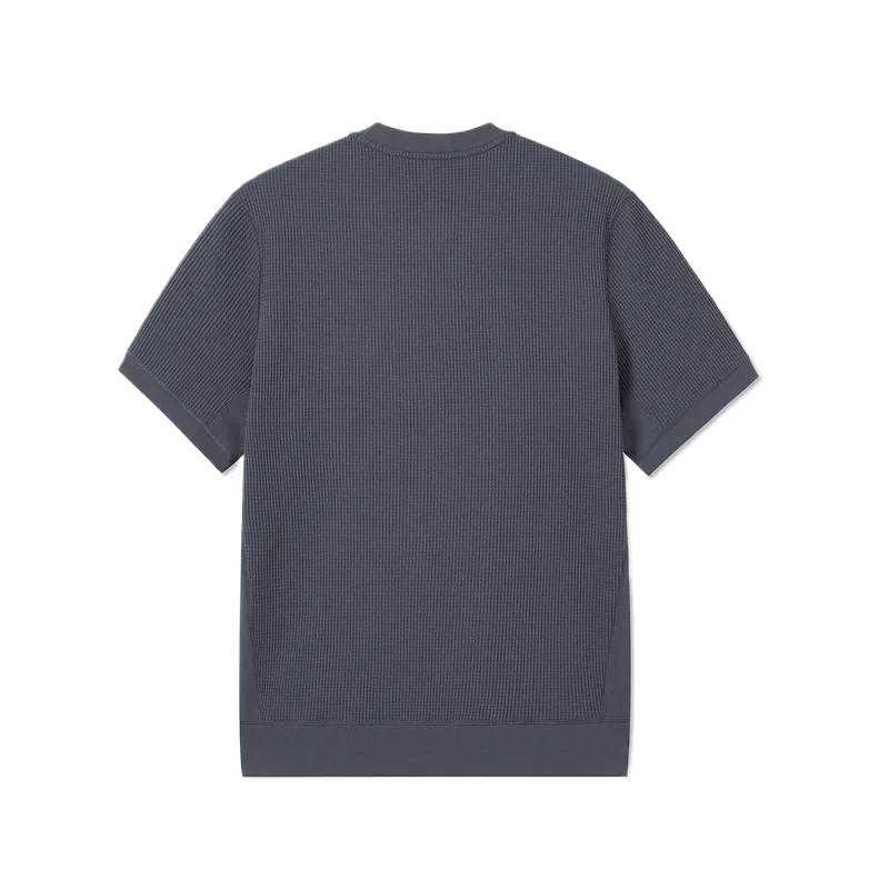 Футболка мужская с круглым вырезом Moderate LACOSTE, Milk Coffee — фото 4
