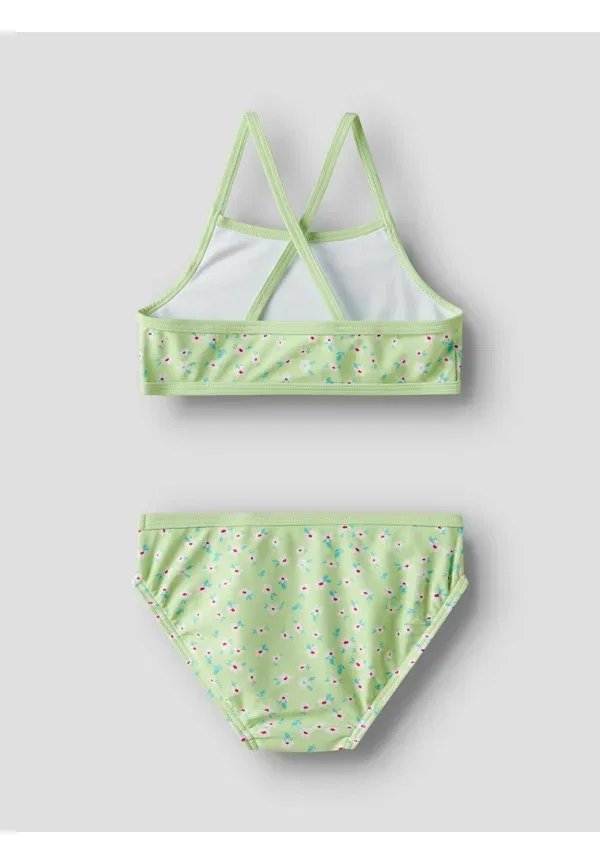 Трусы бикини Name It Nmfzizla bikini box tb set bikini, патина зеленый — фото 2