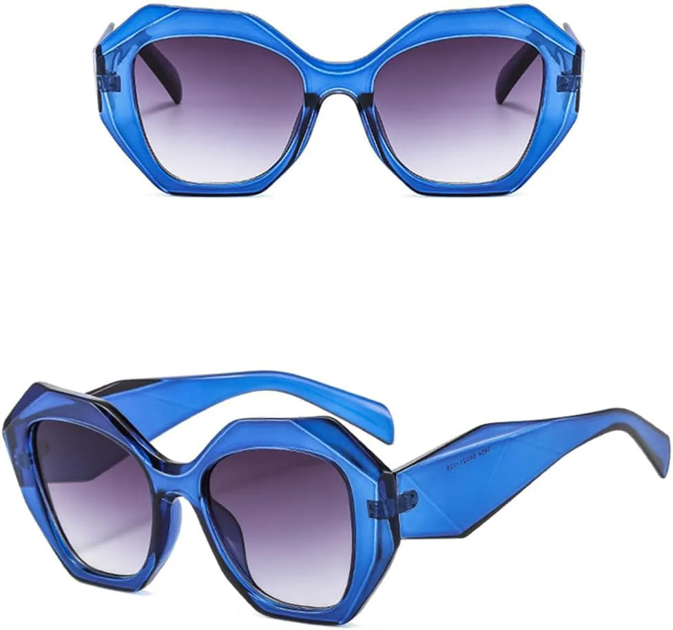 

Солнцезащитные очки UV400 - панк, большая оправа, градиентный оттенок, для женщин и мужчин, для бега и занятий спортом на открытом воздухе generic, C3blue-gray