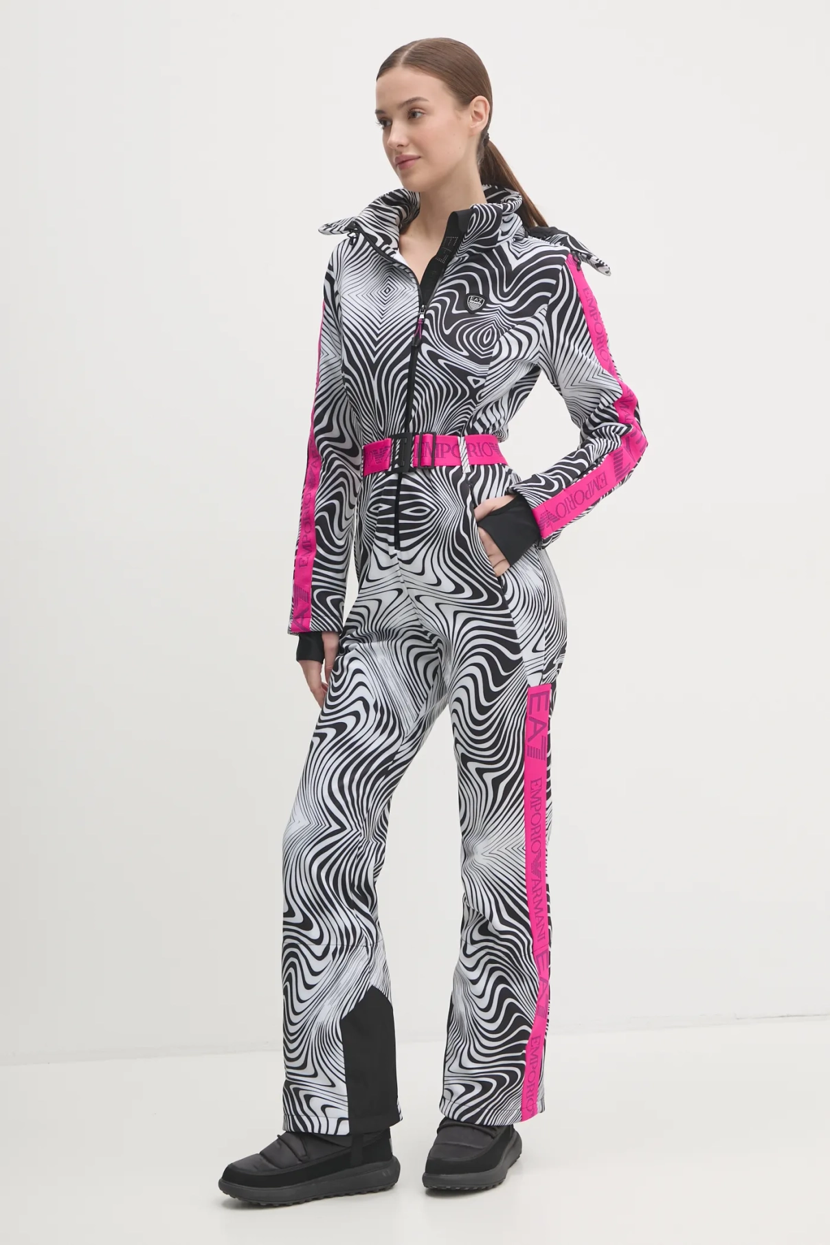

Лыжный комбинезон Kitzbuhel Softshell EA7 Emporio Armani, белый