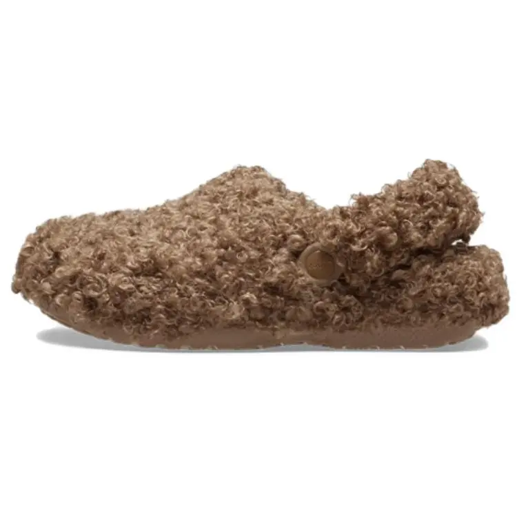 Мюли женские с закрытым носком женские Crocs, коричневый