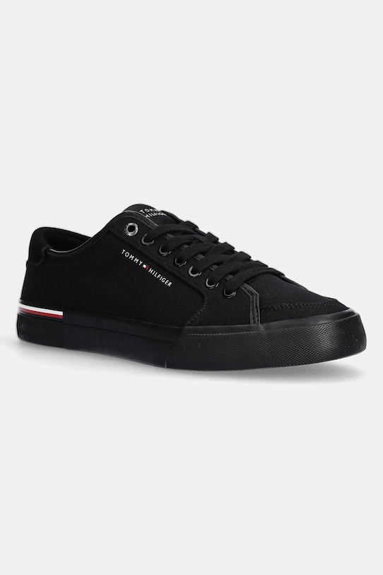 

Кроссовки Core Corporate Vulc Canvas Tommy Hilfiger, черный