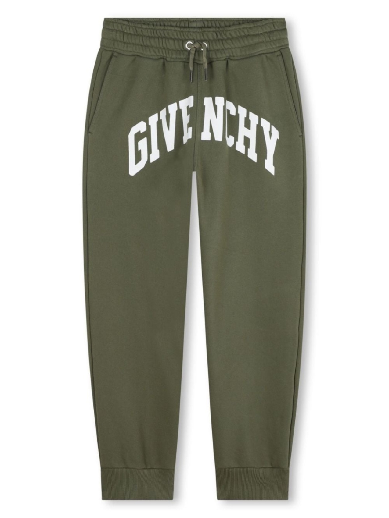 

Givenchy Kids спортивные брюки с логотипом, зеленый