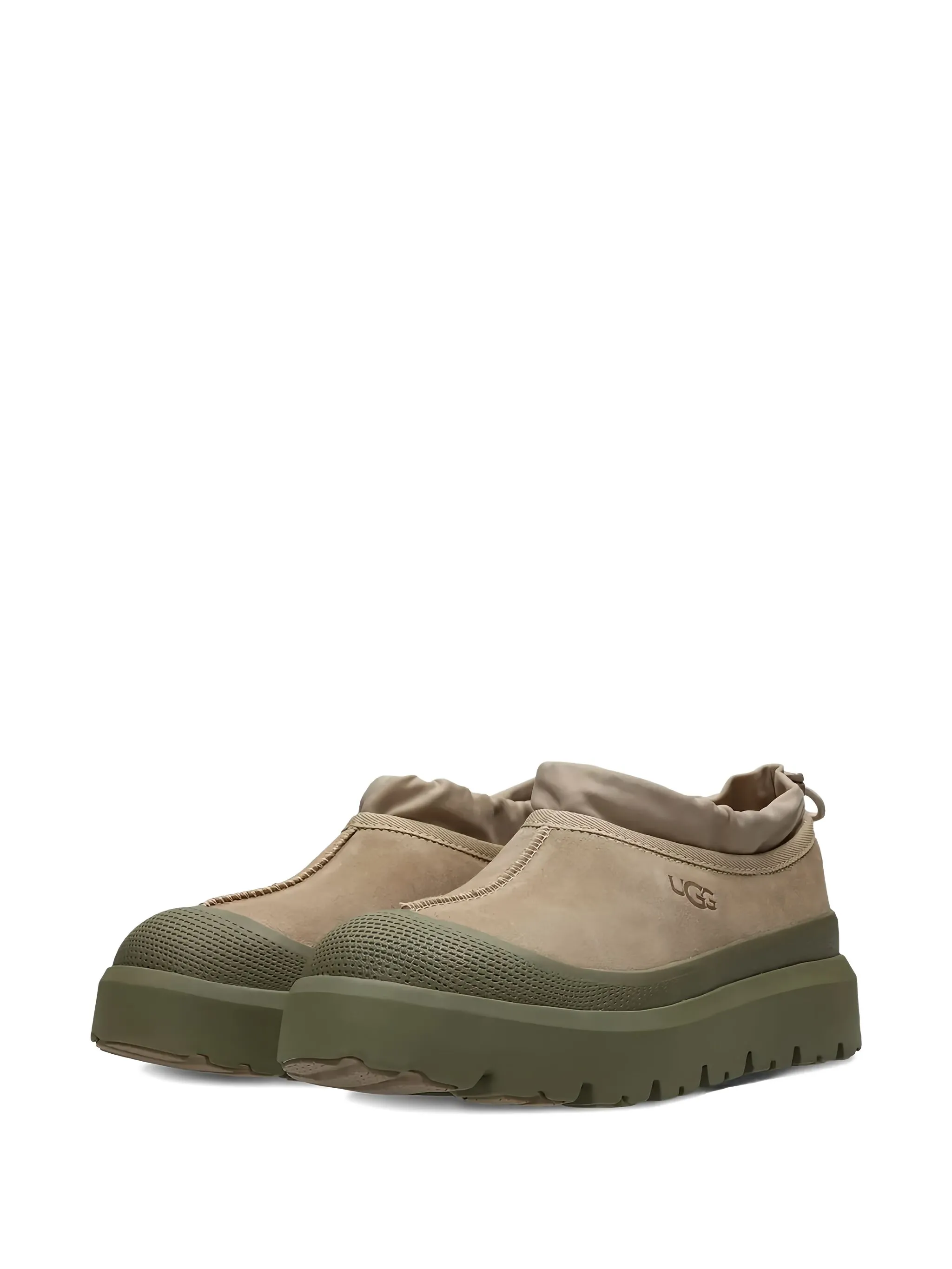 Слиперы Tasman Hybrid Dune/Burnt Olive Ugg, бежевый — фото 2