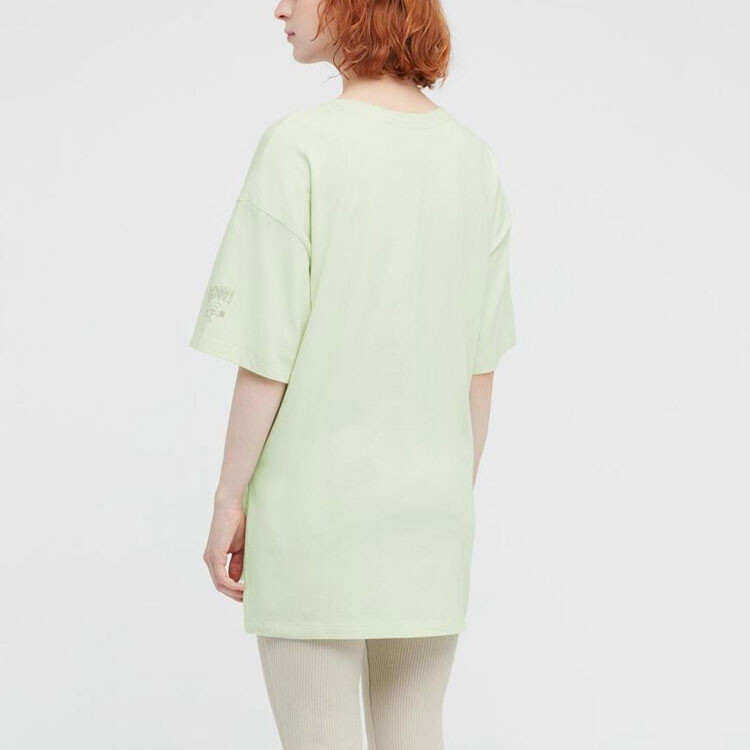 Футболка женская Uniqlo, зеленый — фото 3
