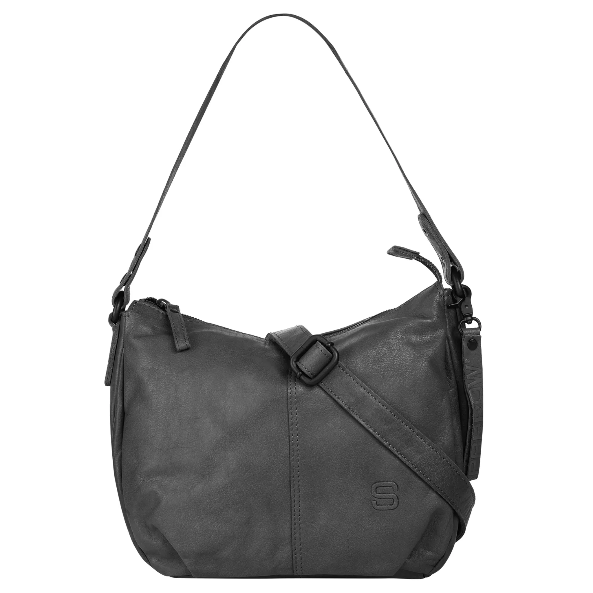 

Сумка через плечо Spikes & Sparrow, натуральная кожа, серый