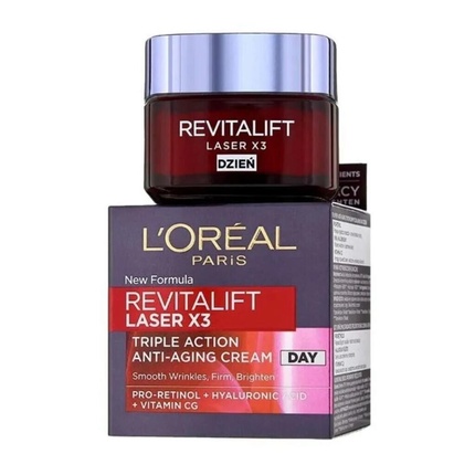 

Loreal Revitalift Laser X3 Антивозрастной крем дневной 50мл, L'Oreal