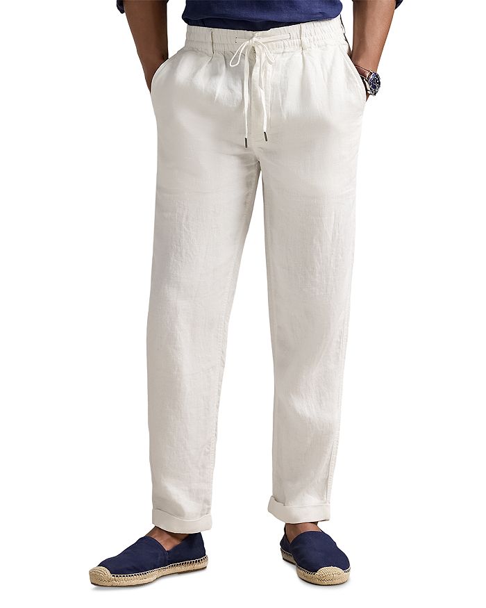 

Брюки Polo Prepster Slim Tapered из льна Polo Ralph Lauren, белый