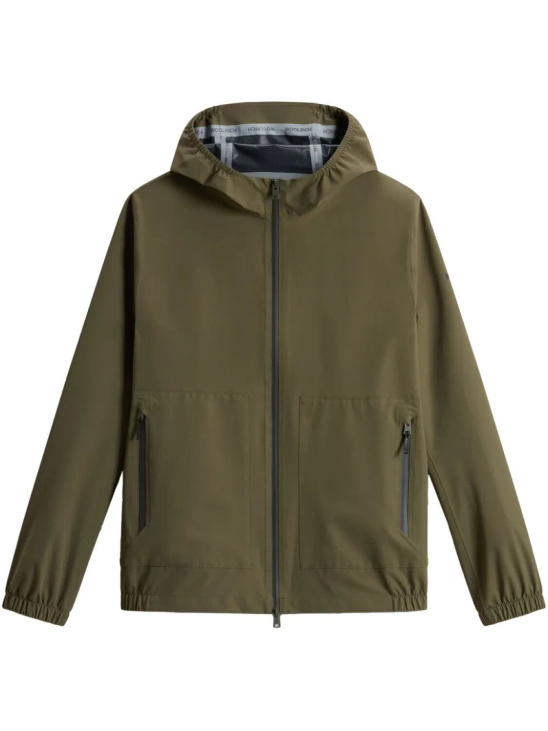 

Woolrich двухслойная куртка Pacific с капюшоном, зеленый