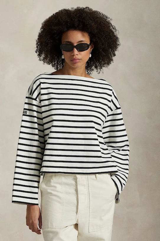 

Хлопковая водолазка Polo Ralph Lauren, белый