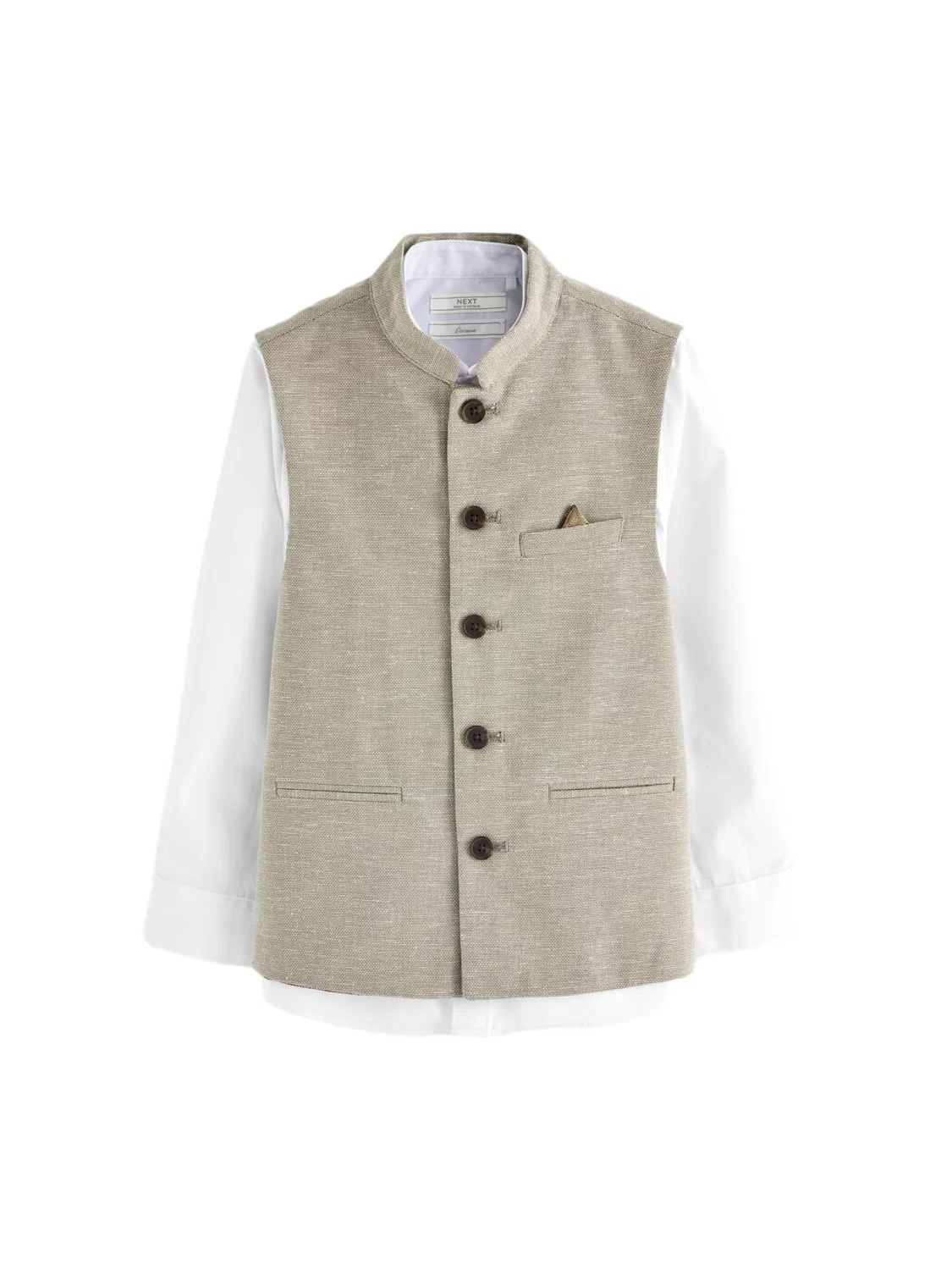 Жилет Next, Mottled Beige