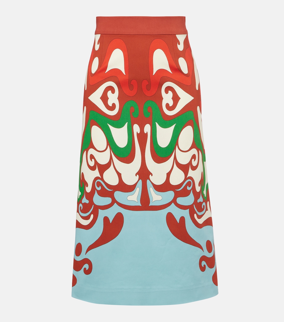 

Юбка миди из смесового хлопка с принтом Baia La DoubleJ, Phoenix Placée