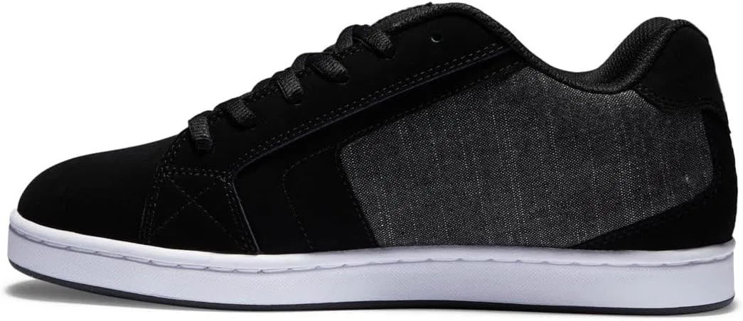 Мужские скейтбордические кроссовки DC с сетчатой ​​подошвой, Black Armor Black — фото 4
