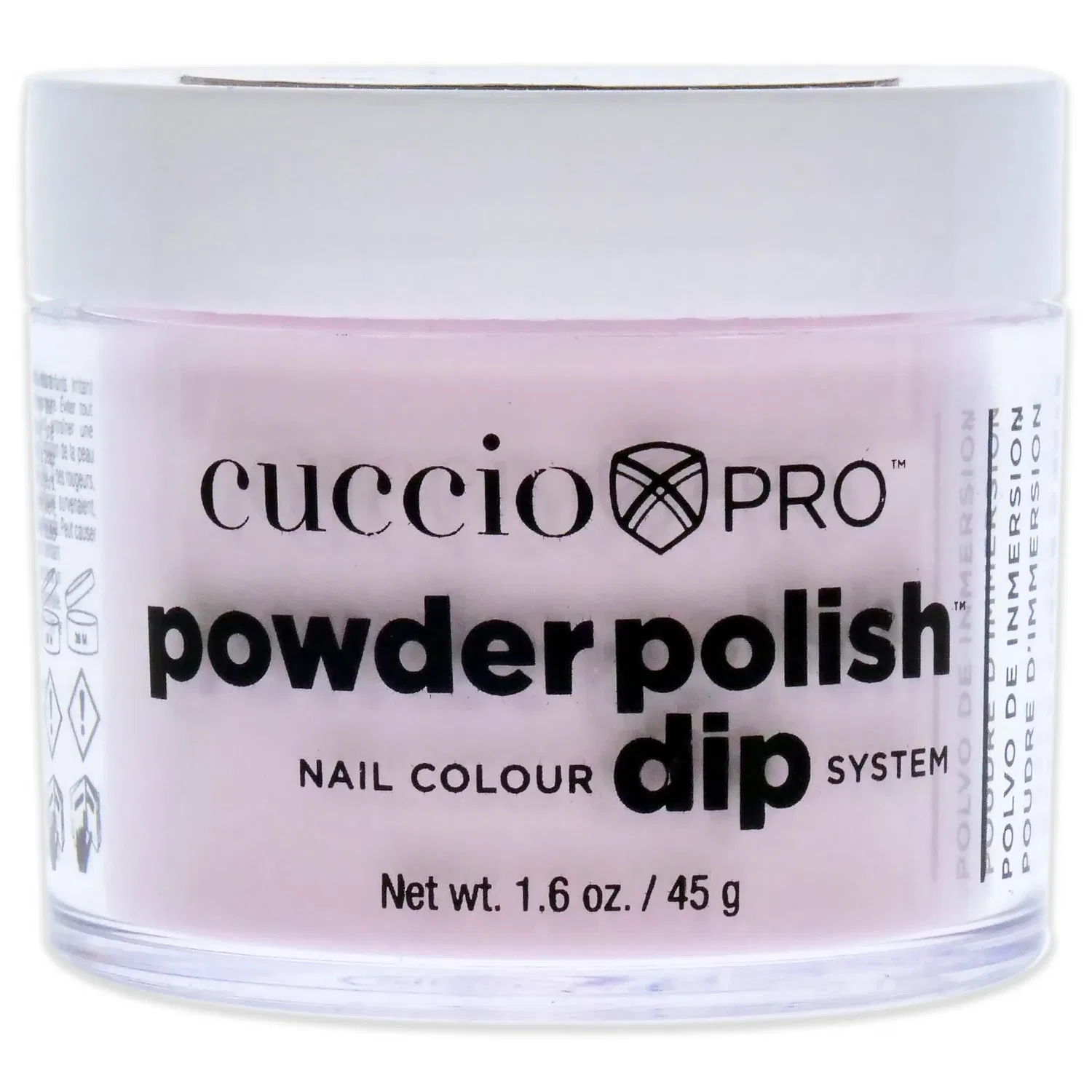 Система для окрашивания ногтей Pro Powder Polish Nail Colour Dip System - See It All In Montreal от Cuccio Colour for Women - 1,6 унции (47 г) пудры для ногтей, розовый