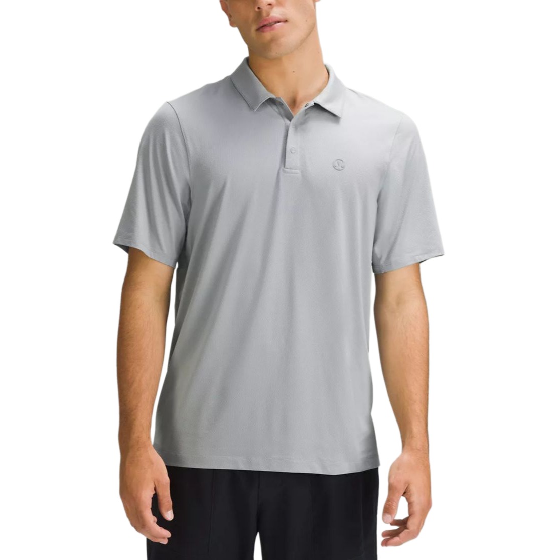 

Поло Logo Sport мужские Lululemon, серый/серый