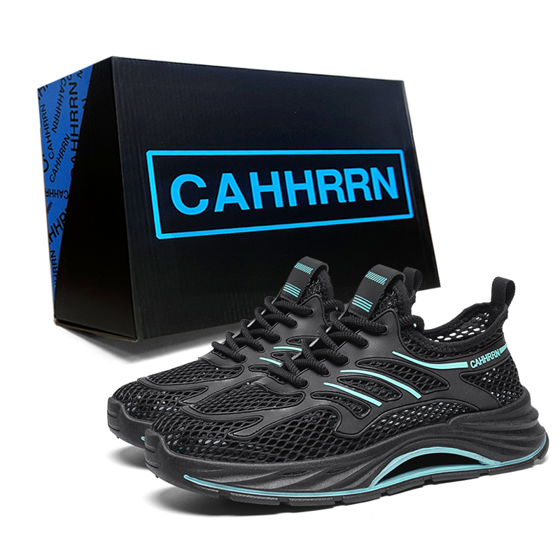 

Дышащие низкие повседневные туфли для мужчин CAHHRRN, Black