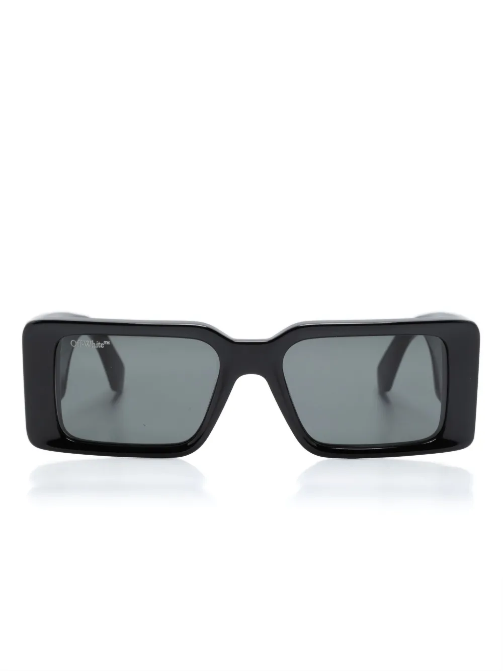 

Солнцезащитные очки в прямоугольной оправе с логотипом Off-White Eyewear, черный