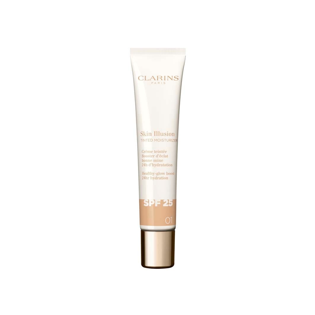 BB-крем skin illusion skin illusion tinted moisturizer spf25 Clarins, 01, объем 40 мл.